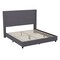 Flash Furniture Gray King Platform Bed with Tufted Headboard YK-1077-GY-K-GG - alternate 8